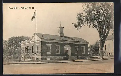 AK Milford, NH, Post Office