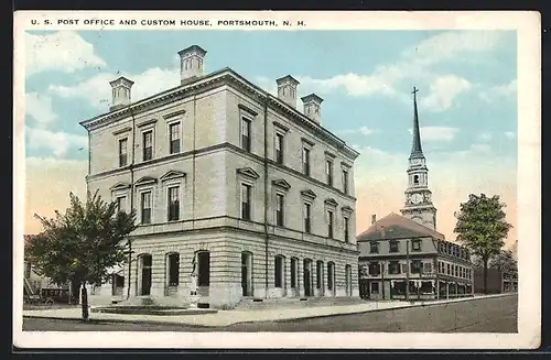AK Portsmouth, NH, US Post Office and Custom House