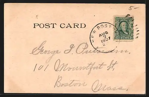 AK New Boston, NH, Post Office Corner