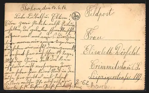 AK Alle s. Semois, Vue des plantations de tabac