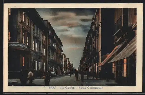 AK Bari, Via Calefati, Banca Commerciale