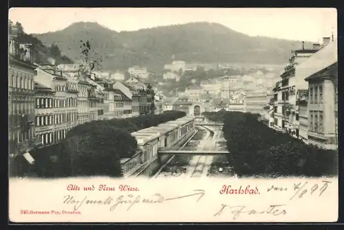 AK Karlsbad, Alte und Neue Wiese