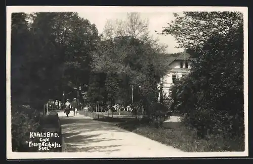 AK Karlsbad, Cafe Freundschaftssaal