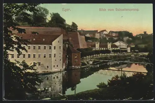 AK Eger, Blick vom Schustersprung