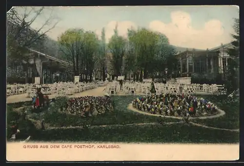AK Karlsbad, Cafe Posthof