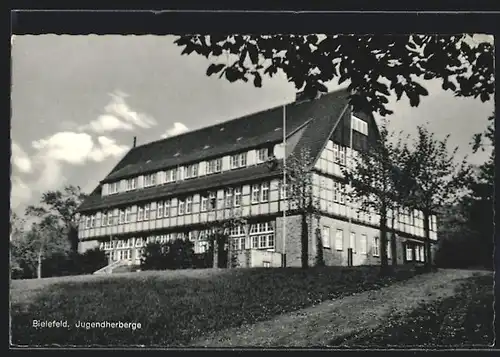 AK Bielefeld, Jugendherberge mit Zufahrt