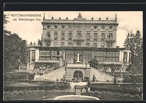 AK Starnberg, Hotel Rottmannshöhe am Starnberger See