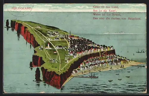AK Helgoland, Totalansicht
