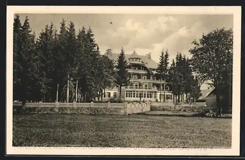 AK Höchenschwand /Bad. Schwarzwald, Hotel Kurhaus Höchenschwand