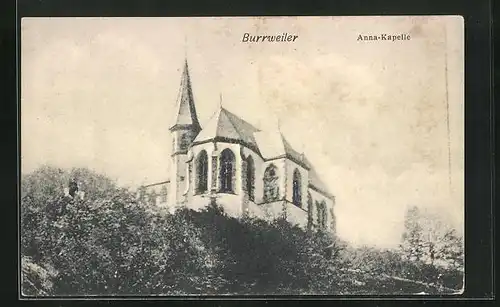 AK Burrweiler, Blick zur Anna-Kapelle