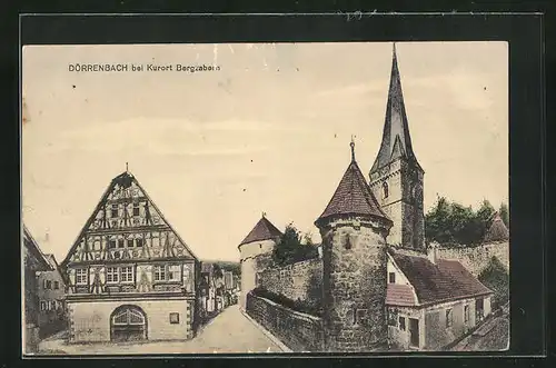 AK Dörrenbach, Kirche und Rathaus