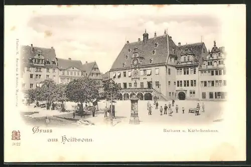 AK Heilbronn, Rathaus und Käthchenhaus