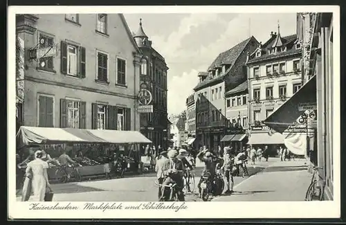AK Kaiserslautern, Marktplatz und Schillerstrasse