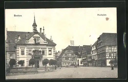 AK Bretten, Marktplatz