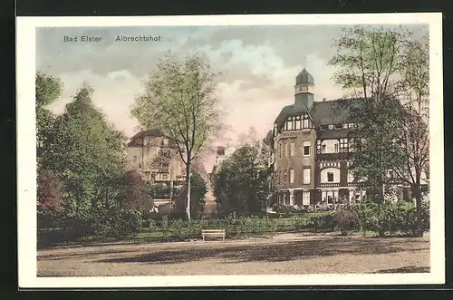 AK Bad Elster, Hotel Albrechtshof