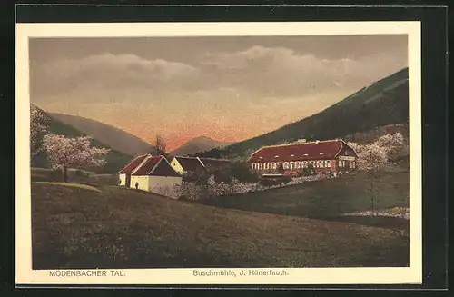 AK Weyher / Pfalz, Buschmühle, Modenbacher Tal