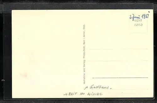 AK Reit im Winkel, Gasthaus Lenzenhof