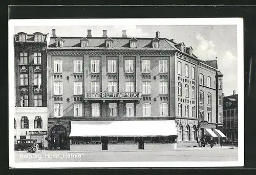 AK Aalborg, Hotel Hafnia mit Friseur