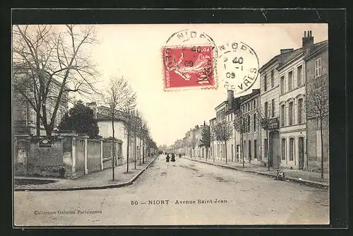 AK Niort, Avenue Saint-Jean, Strassenpartie