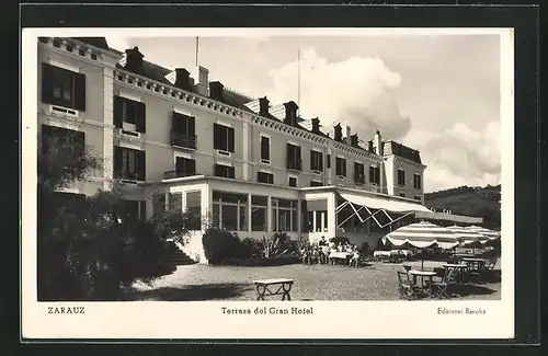 AK Zarauz, Terraza del Gran Hotel