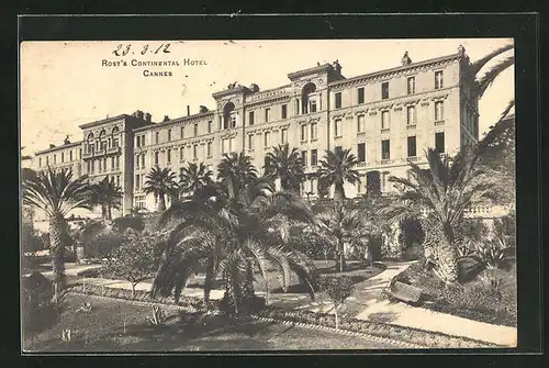 AK Cannes, Rost`s Continental Hotel