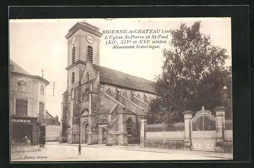 AK Brienne-le-Chateau, L`Église St-Pierre et St-Paul