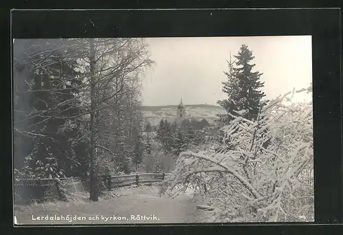 AK Rättvik, Lerdalshöjden och kyrkan