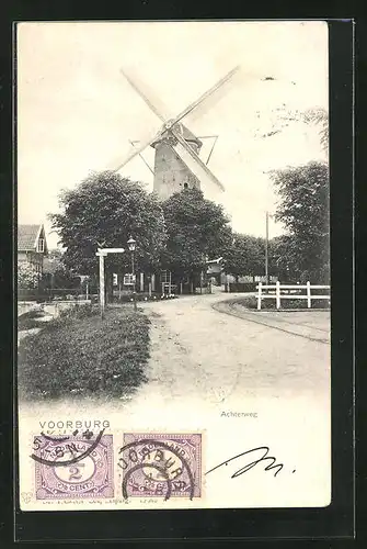 AK Voorburg, Windmühle im Achterweg