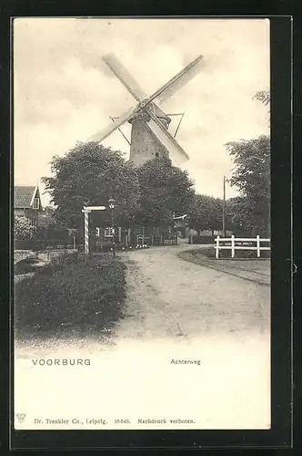 AK Voorburg, Windmühle im Achterweg