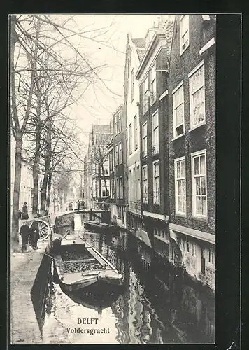 AK Delft, Voldersgracht met Brug