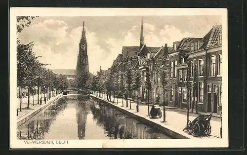 AK Delft, Verwersdijk met Kerk