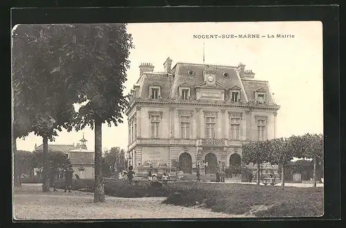 AK Nogent-sur-Marne, La Mairie