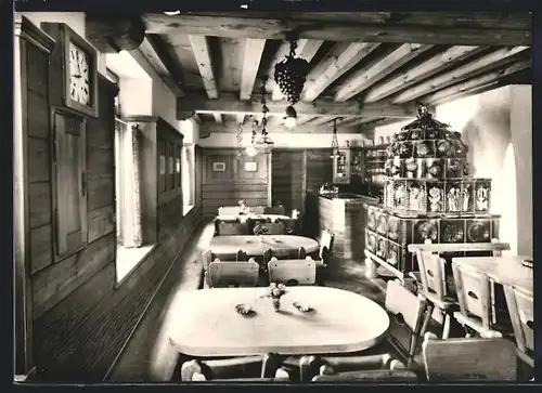 AK Kressbronn am Bodensee, Weinkellerei und Gasthaus zur Kapelle, Innenansicht