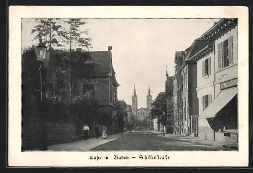 AK Lahr i. Baden, Schillerstrasse