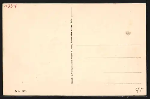 AK Mézières, Gesprengte Brücke