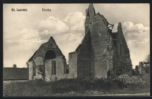 AK St. Laurent, Ruine der Kirche