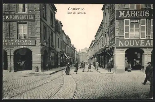 AK Charleville, Rue du Moulin