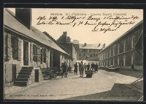 AK Mézières, Caserne Bayard, 91e d`infanterie, citadelle