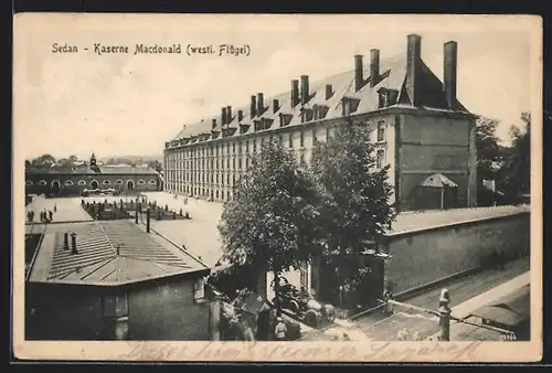 AK Sedan, Kaserne Macdonald, westlicher Flügel