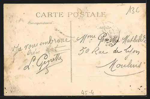 AK Vichy, XXXIXe Fête Fédérale de Gymnasitique 1913, Exercices d`Ensemble, Le Saut, Turnfest
