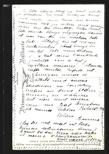 Künstler-AK Mabel Lucie Attwell: Zwei Mädchen im Schaukelstuhl