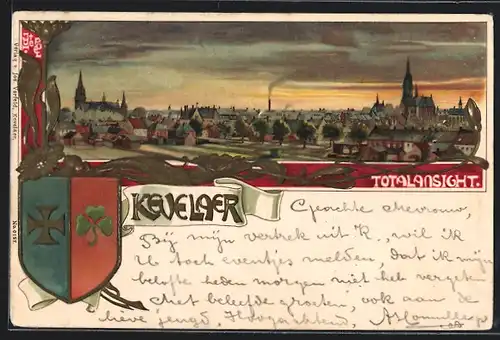 Lithographie Kevelaer, Totalansicht