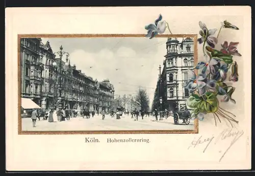 AK Köln-Neustadt, Am Hohenzollernring