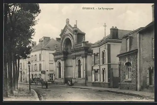 AK Épernay, La Synagogue