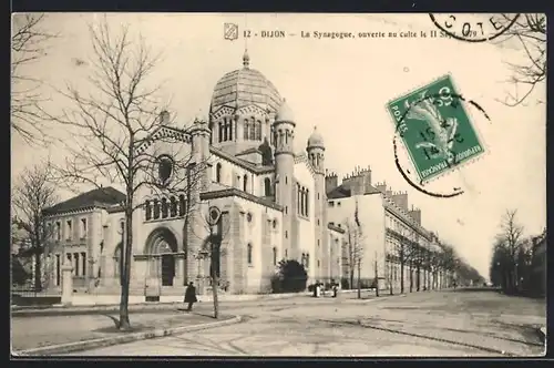 AK Dijon, La Synagogue