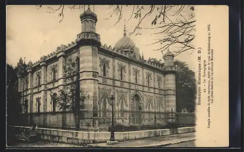 AK Besancon-les-Bains, La Synagogue, Ansicht der Synagoge