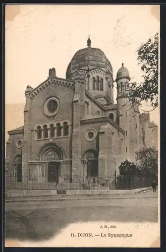 AK Dijon, Die Synagoge