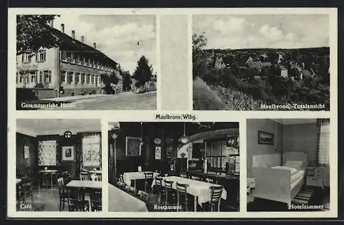 AK Maulbronn i. Wtbg., Café, Restaurant, Hotel