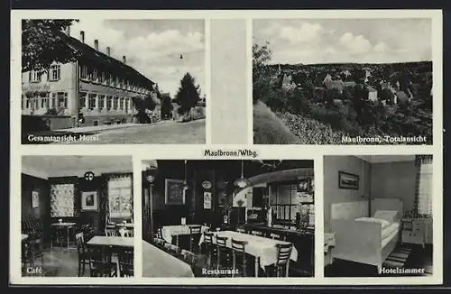 AK Maulbronn i. Wtbg., Café, Restaurant, Hotel