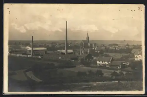 Foto-AK Witterschlick, Ortsansicht ca. 1930